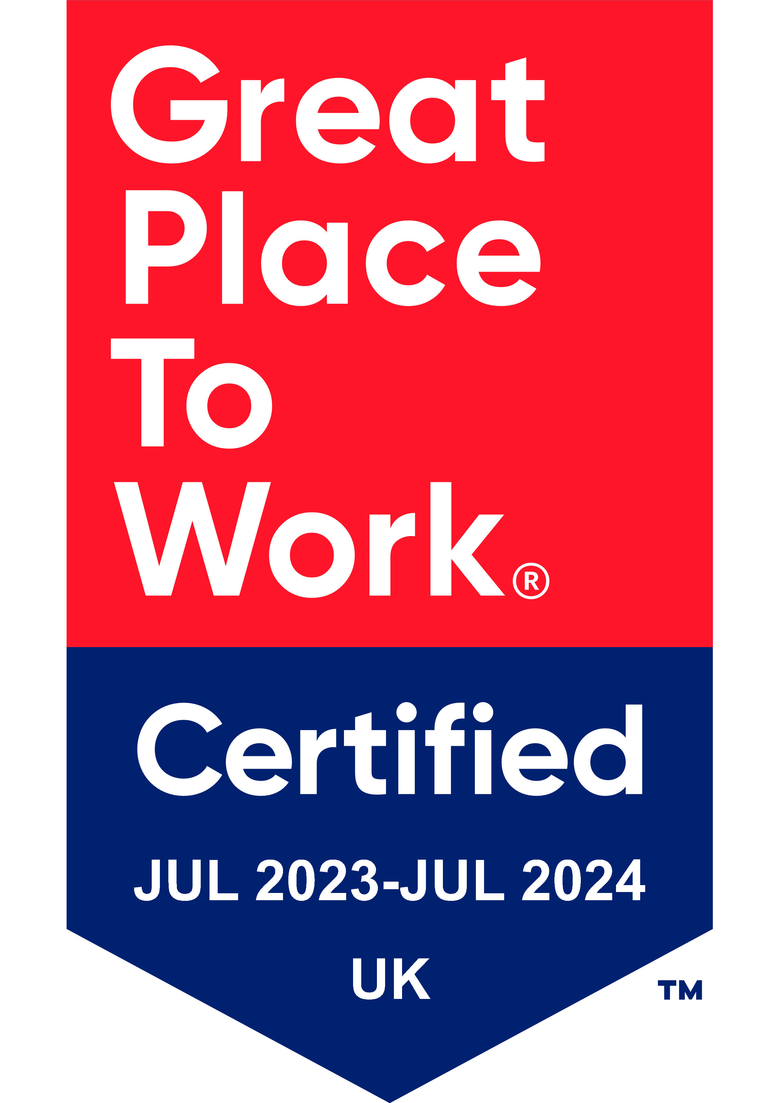 Cogora 2023 Good Place To Work Certification Badge