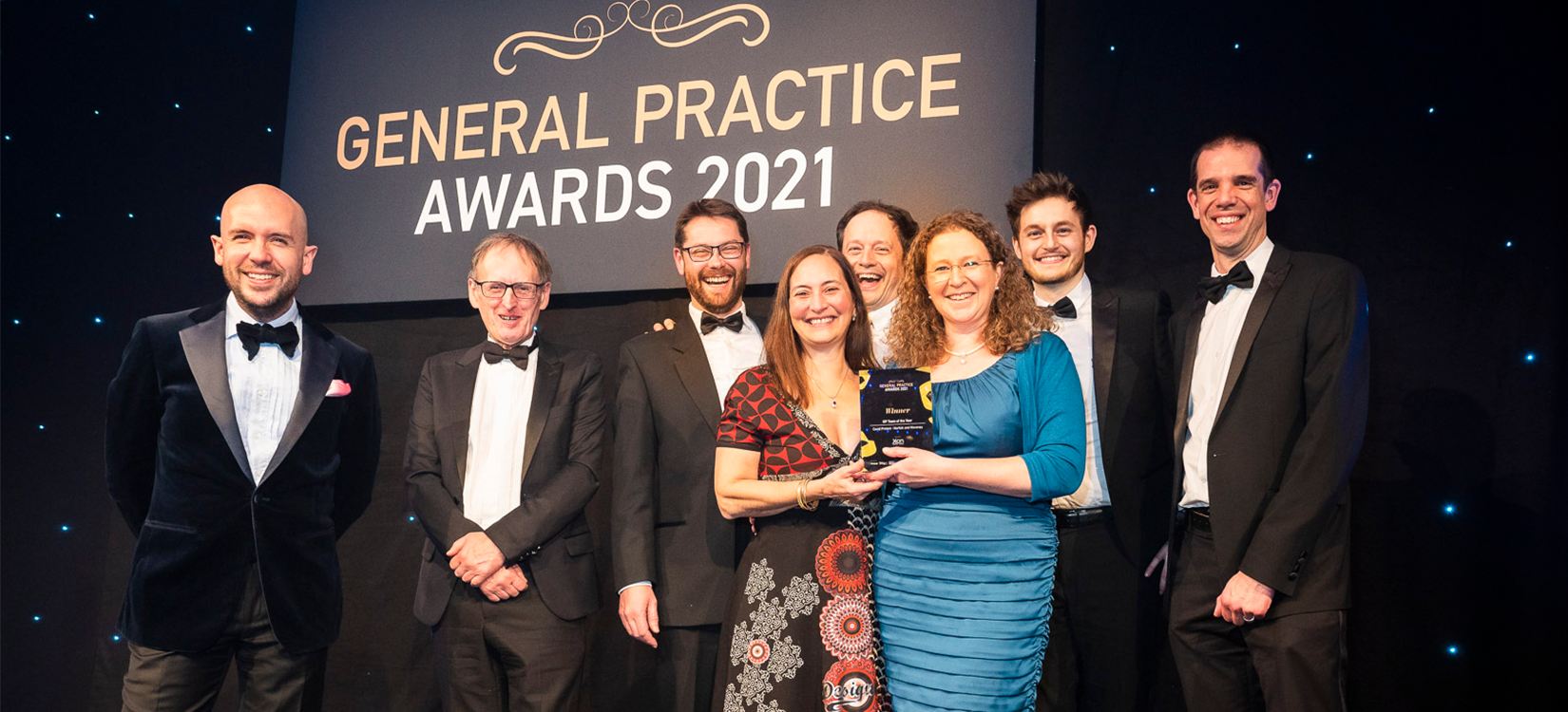 Emergency response project, Covid Protect, wins GP Team of the Year!