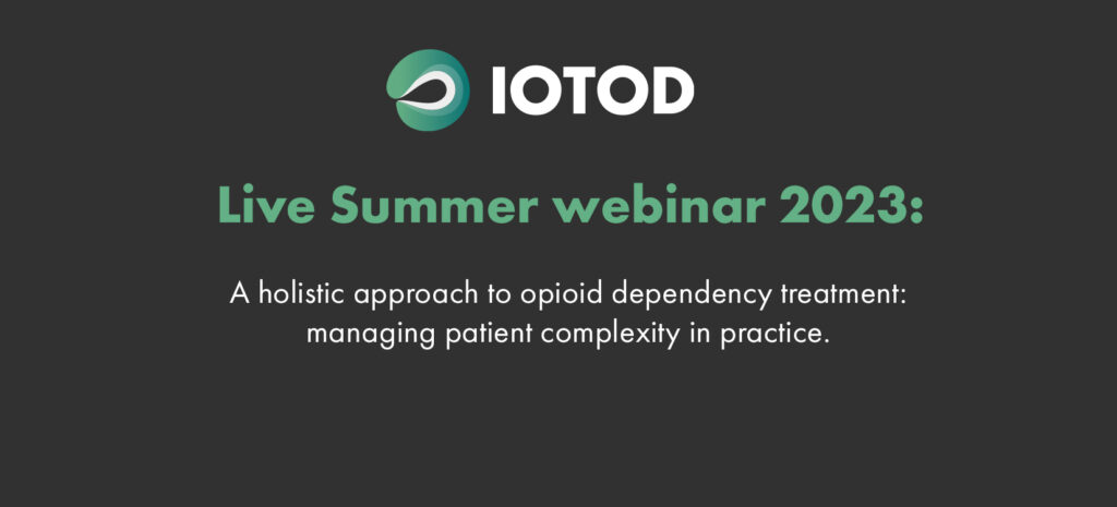 IOTOD Summer Webinar