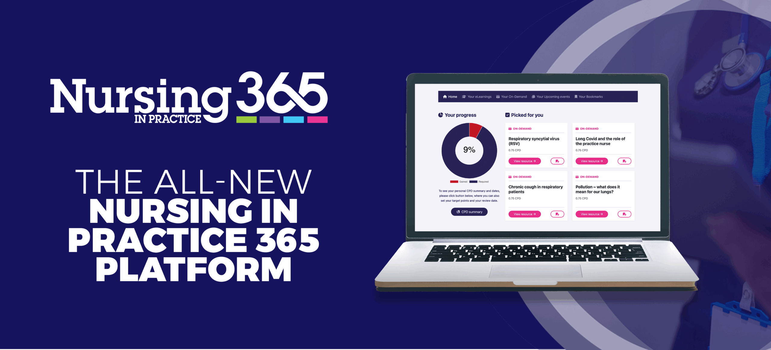 Nursing in Practice 365 launches an enhanced CPD platform for nurses 