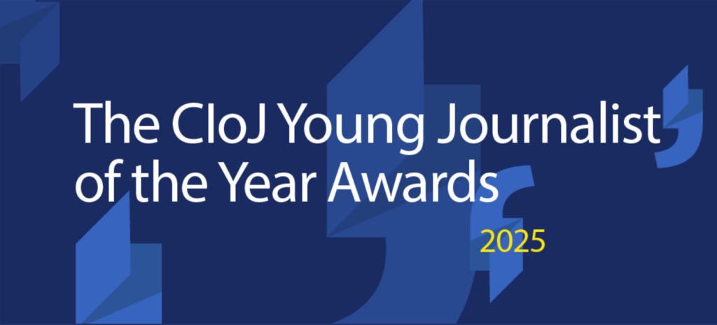 CIoJ Young Journalist Awards