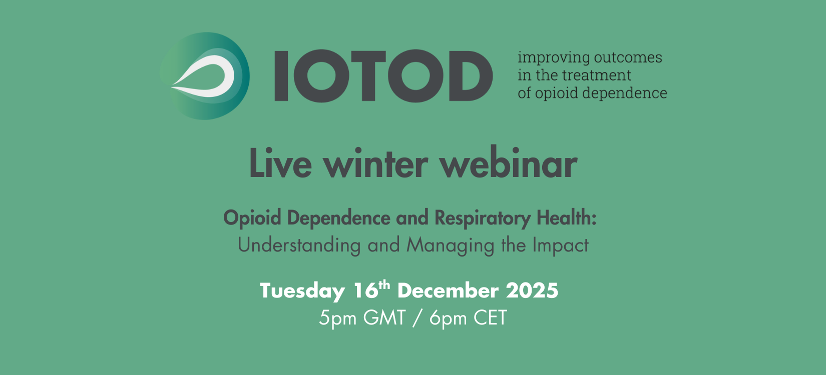 IOTOD Winter webinar 2025