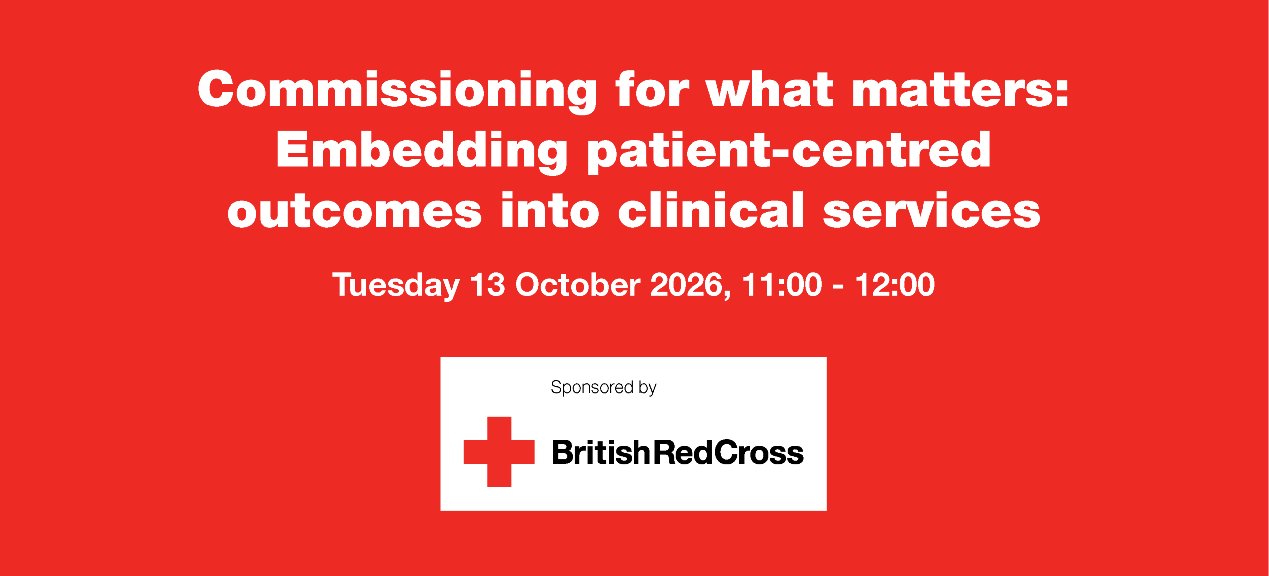 Webinar exploring commissioning for what matters to people
